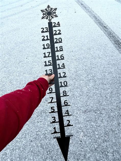 Heavy-Duty Customized Metal Snow Gauge - American Aftermarkets Metalworks