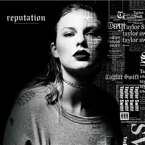 tayswizle | reputation era 🐍 on Instagram: “black & white version of the #reputation album cover ...