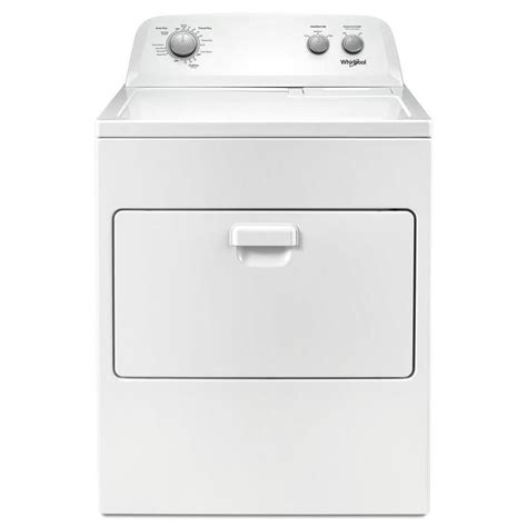 Whirlpool 7-cu ft Gas Dryer (White) at Lowes.com