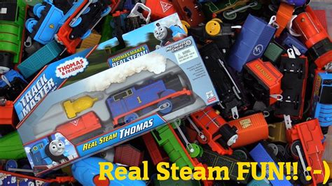 Thomas & Friends Trackmaster Train Real Steam Thomas the Tank Engine ...