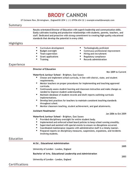 12 Amazing Education Resume Examples | LiveCareer