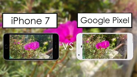 Google Pixel vs iPhone 7 – comparatia detaliata a camerelor | iDevice.ro