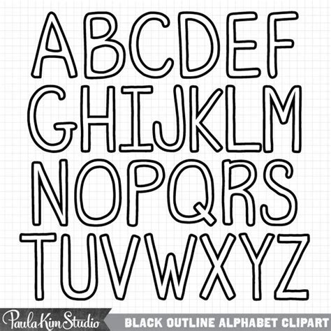 alphabet clipart black and white 20 free Cliparts | Download images on Clipground 2024