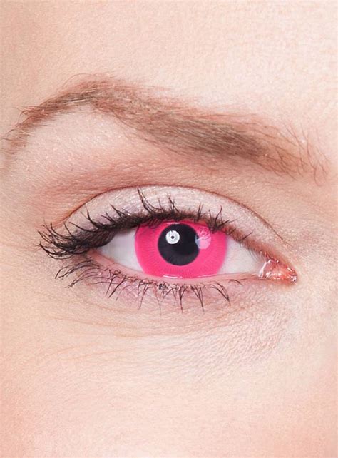 UV Pink Contact Lenses