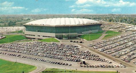 Silverdome - History, Photos & More of the former NFL stadium of the Detroit Lions