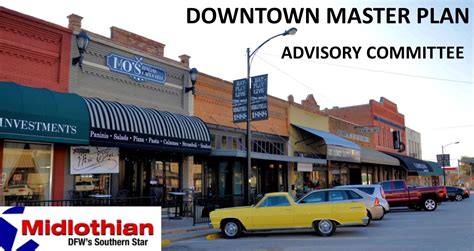 Calendar • Downtown Master Plan Advisory Committee Meeting