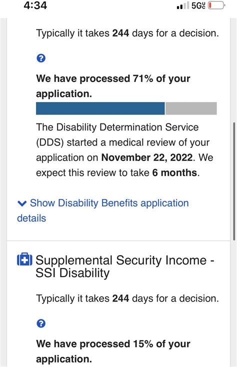 Does it mean anything that my SSDI application is so much further ahead than my SSI application ...