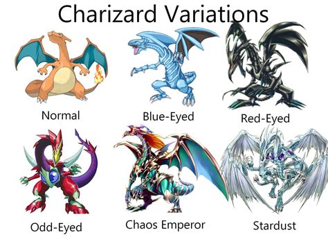 Charizard Variations | Pokemon Variants | Charizard, Pokemon, Cool pokemon