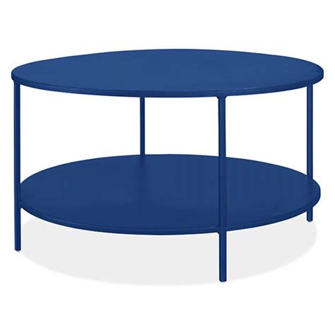 Slim Round Coffee Tables in Colors - Modern Coffee Tables - Modern Living Room Furniture - Room ...
