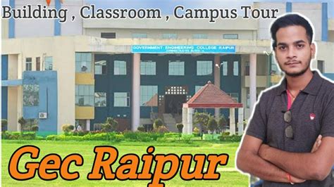 Gec Raipur View || Infrastructure 🛑 New Building ||CSVTU|| AICTE || GEC ...