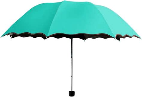 Green Windproof Vented Travel Umbrella-Sun Protection UV Umbrella ...