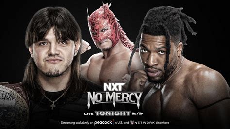 Dominik Mysterio vs. Trick Williams - NXT North American Championship ...