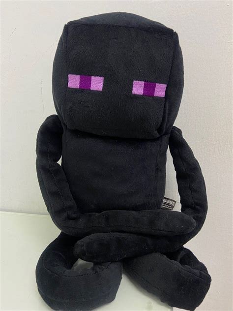 Minecraft Enderman Plush Toy, Hobbies & Toys, Toys & Games on Carousell