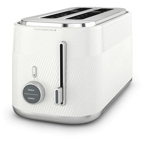 Obliq Collection 4-Slice Long Slot Toaster White - TAP3003WH | BIG W