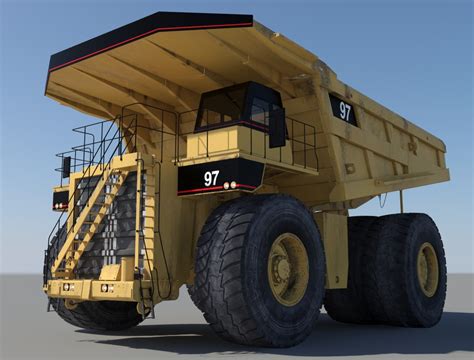 Mining Haul Truck 3d Model