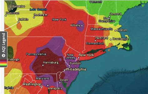 Canadian Wildfires Still Producing Unhealthy Air: Here’s How To Check Conditions In Your Area ...