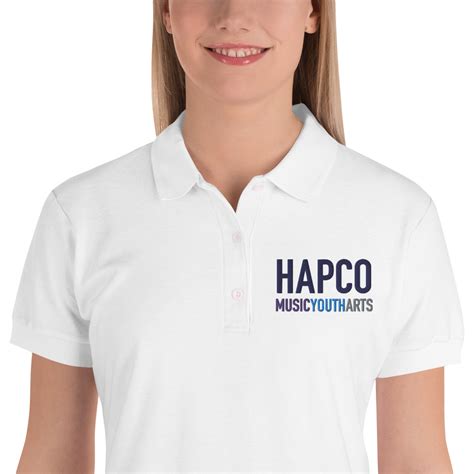 Embroidered Women’s Polo Shirt – HAPCO Music Foundation