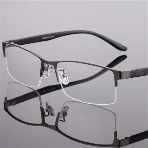 Full frame Metal Glasses Frame Comfortable Steel Plate Optical ...