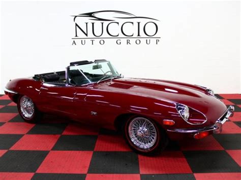 Jaguar XKE Convertible - Red / Black - Only 31K MIles! 2 Owner! Well ...