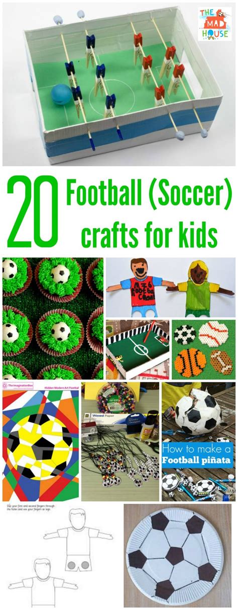 Football crafts or Soccer Crafts for the Euro's - Mum In The Madhouse