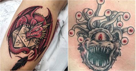 10 Best D&D Inspired Tattoos