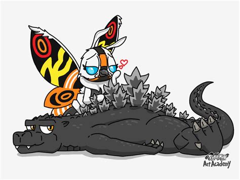 Godzilla X Mothra favourites by JapaneseGodzilla1954 on DeviantArt