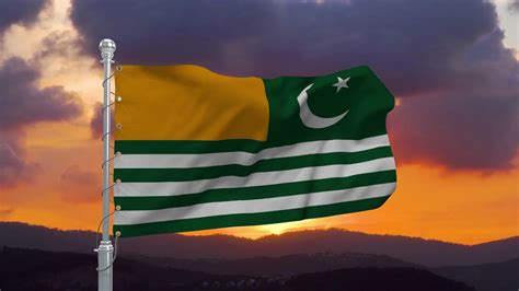 3D Kashmir Flag Animation - Free Kashmir - YouTube