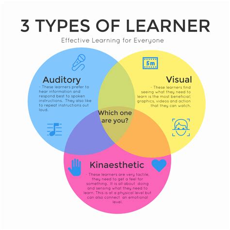 Vark Learning Styles Chart