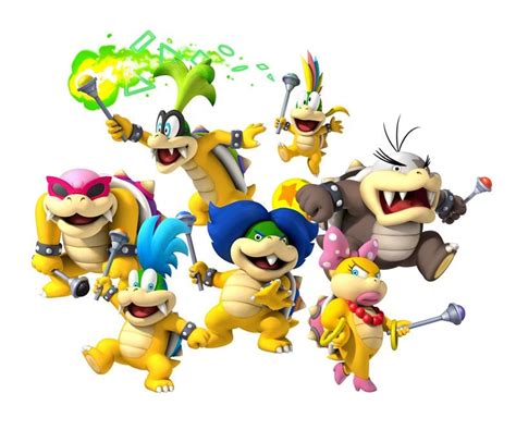 Koopalings - Super Mario Wiki, the Mario encyclopedia