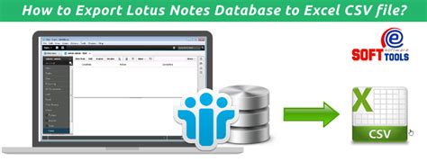 How to Export Lotus Notes Database to Excel CSV file?