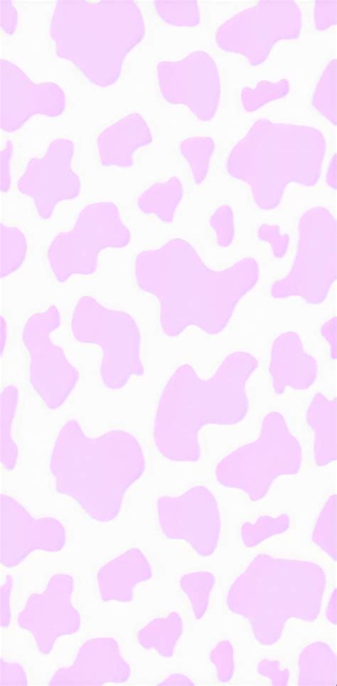 Strawberry Cow Pattern Background - Dengan Santai