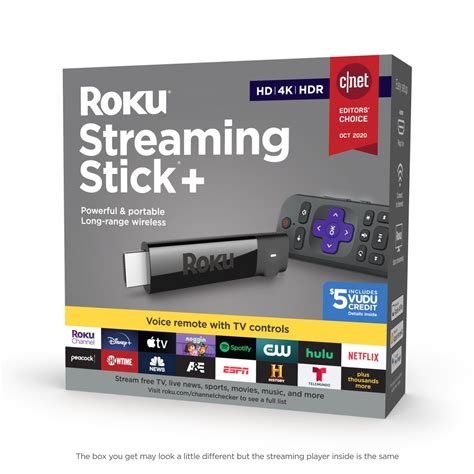 Roku Streaming Stick+ | HD/4K/HDR Streaming Device with Long-range ...