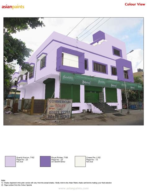 Purple another combnation | Exterior house paint color combinations, House outside colour ...