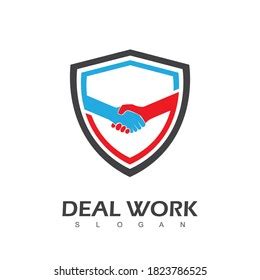 Deal Logo Design Icon Vector Stock Vector (Royalty Free) 1823786525 | Shutterstock