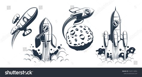 6,057 Rocket Ship Graphic Prints Images, Stock Photos & Vectors | Shutterstock