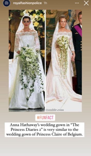 Anne Hathaway fans obsessed with royal copy of her wedding dress - see ...