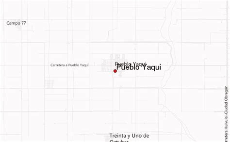 Guía Urbano de Pueblo Yaqui