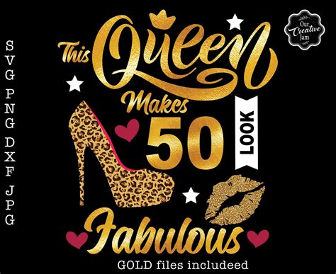 50 and Fabulous Svg Fabulous at 50 Svg 50 and Fab Svg 50th - Etsy UK