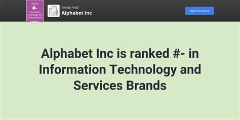 Alphabet Inc NPS & Customer Reviews | Comparably