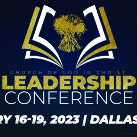 2023 Leadership Conference Registration Now Open - Church Of God In Christ