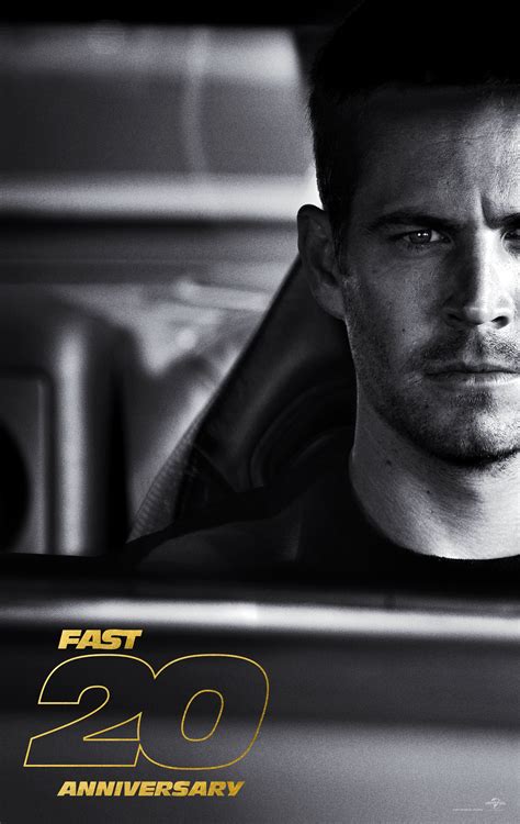 Fast 20 Poster - Paul Walker as Brian O'Conner - Fast and Furious Photo (43981164) - Fanpop - Page 6