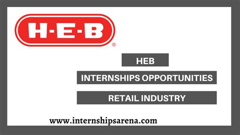 HEB Internship 2024 Available For Students - Internships Arena