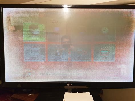 LG TV screen problem : fixit