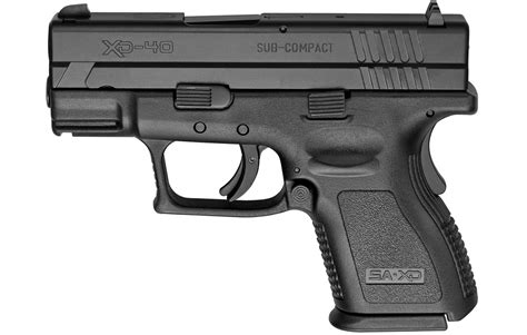 Springfield XD 40 S&W Sub-Compact Black Essentials Package | Sportsman ...