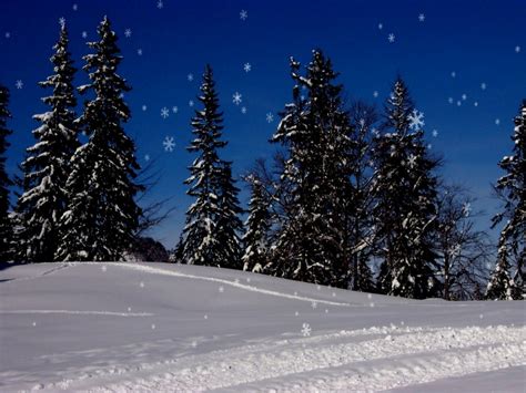 Animated Christmas Wallpaper Snow Falling - WallpaperSafari