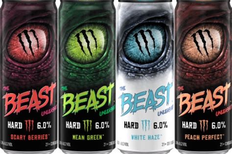 Monster The Beast Unleashed Flavored Hard Beverage Variety Pack, 12 ...