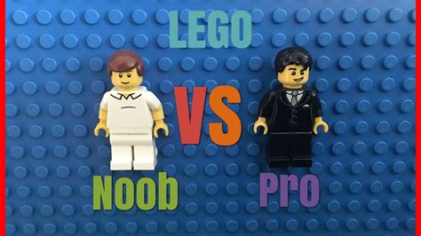 Lego noob vs pro stop motion animation - YouTube