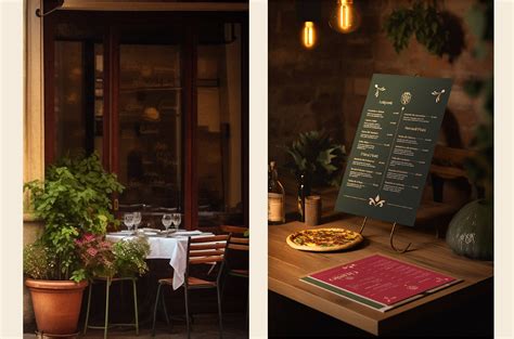 Gusto Italian restaurant :: Behance