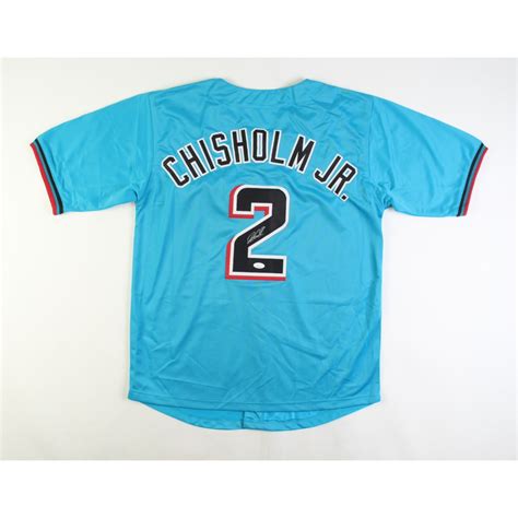 Jazz Chisholm Jr. Signed Jersey (JSA) | Pristine Auction