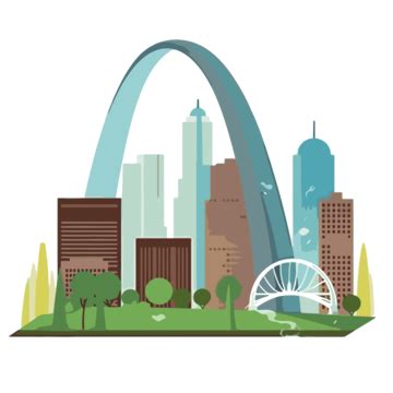 St Louis Arch Vector Art PNG Images | Free Download On Pngtree